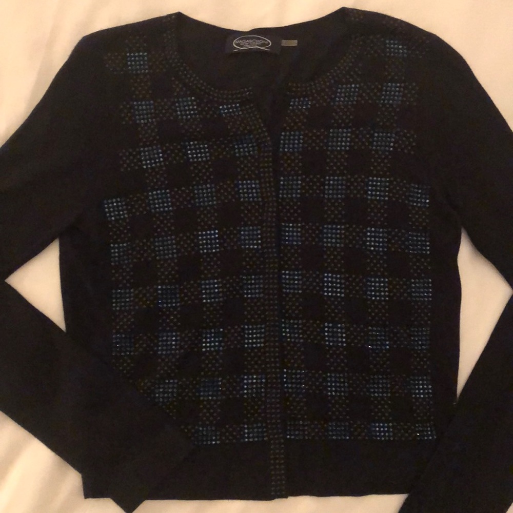 Navy studded Sweater